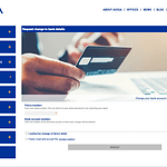 ASSSA Client Area Portal bank details